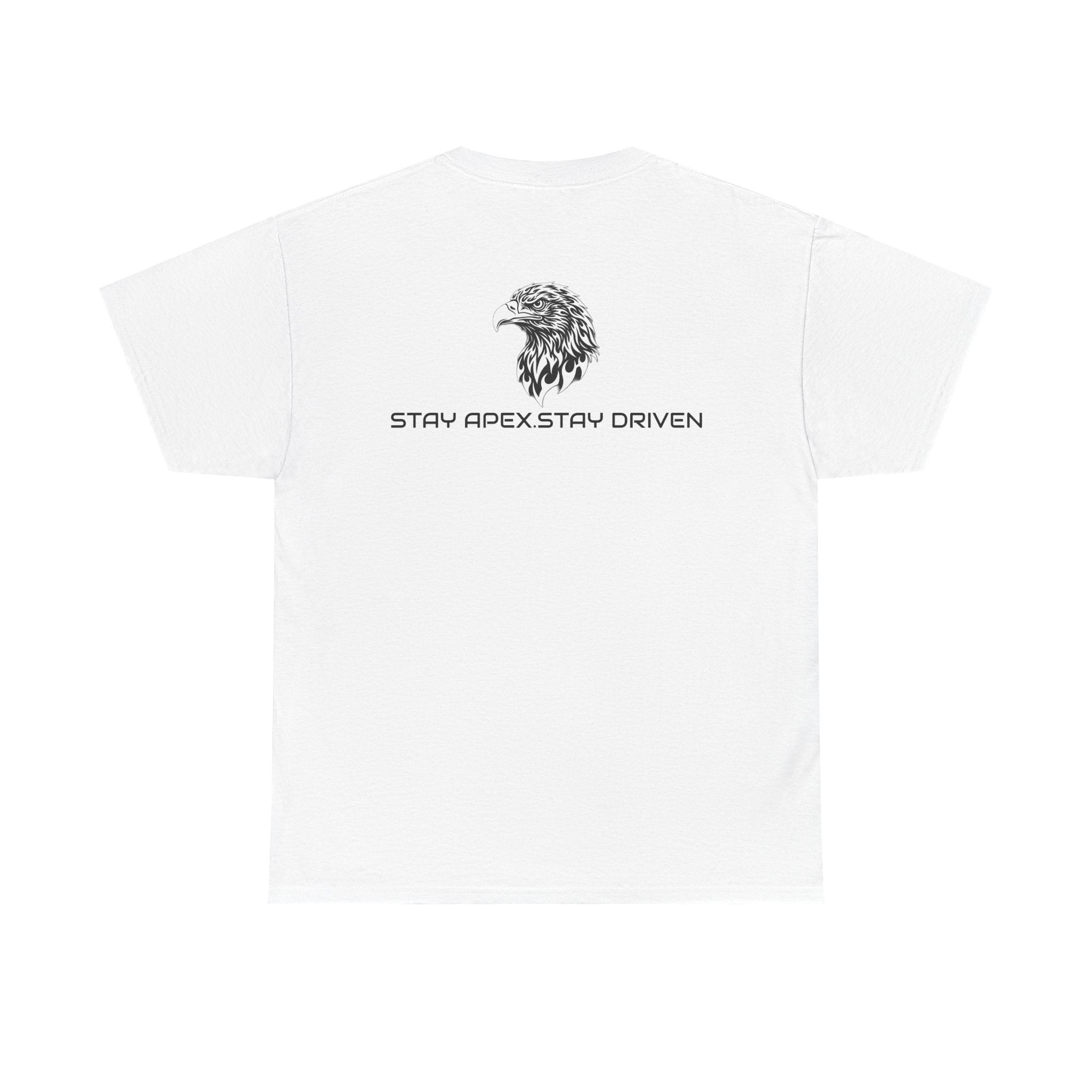 ApexKind Eagle Tee — Bold Tribal Eagle Graphic T-Shirt ("ApexKind" & “Stay Apex Stay Driven")
