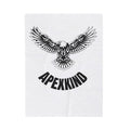 Eagle Graphic Plush Blanket — APEXXKIND Velveteen Throw