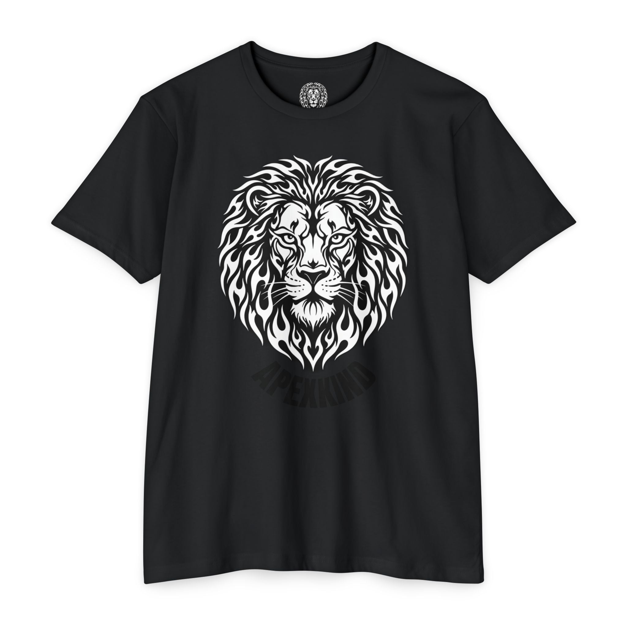 Tribal Flame Lion T-Shirt | Graphic Tee | Unisex