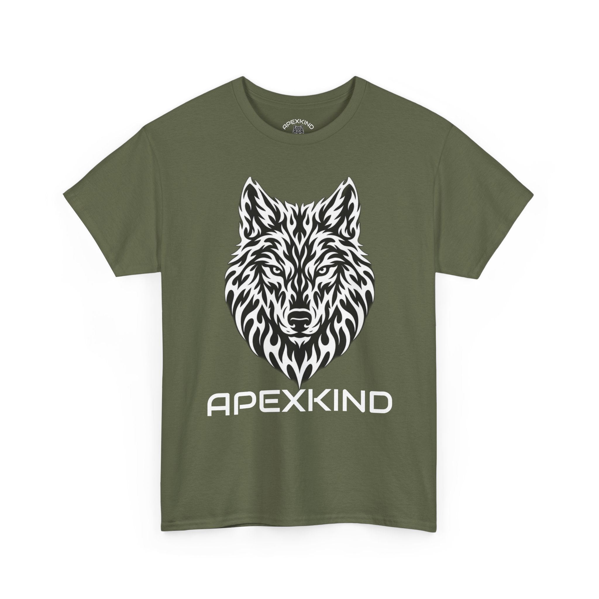 Wolf Logo Tee — APEXXKIND ‘Stay Apex. Stay Driven’ Graphic T-Shirt