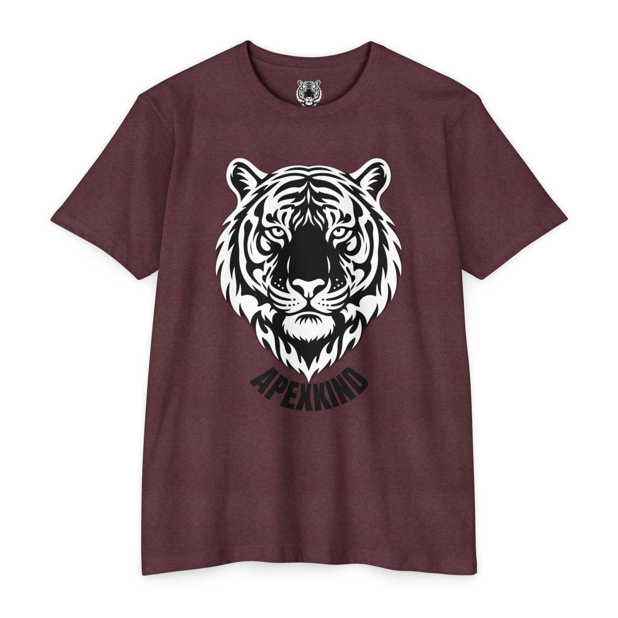 Tribal Flame Siberian Tiger T-Shirt