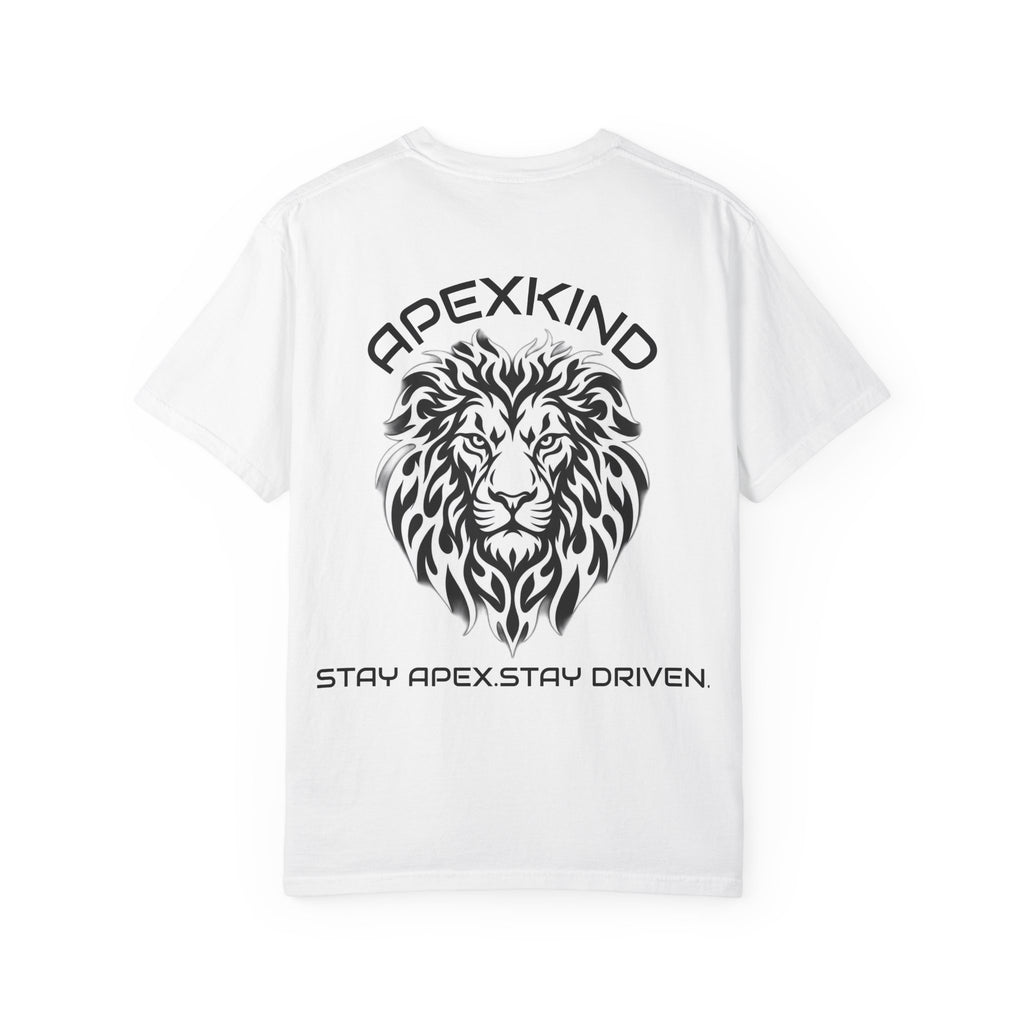 ApexKind Lion Tee — Stay Apex, Stay Driven Motivational T-Shirt