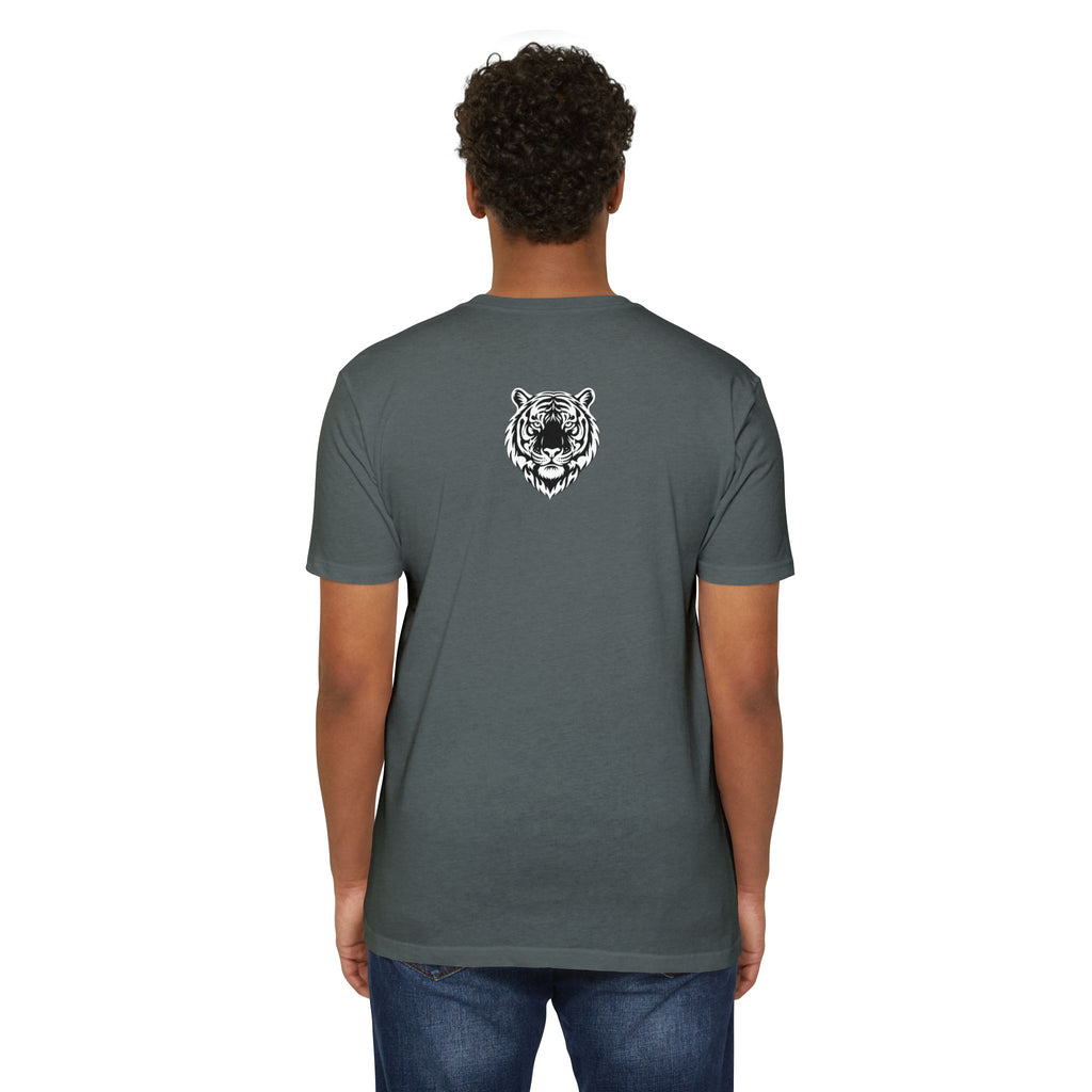 Tribal Flame Siberian Tiger T-Shirt