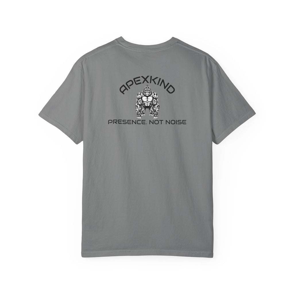 ApexKind Gorilla T-Shirt | "Presence. Not Noise." Tribal Flame Graphic Tee