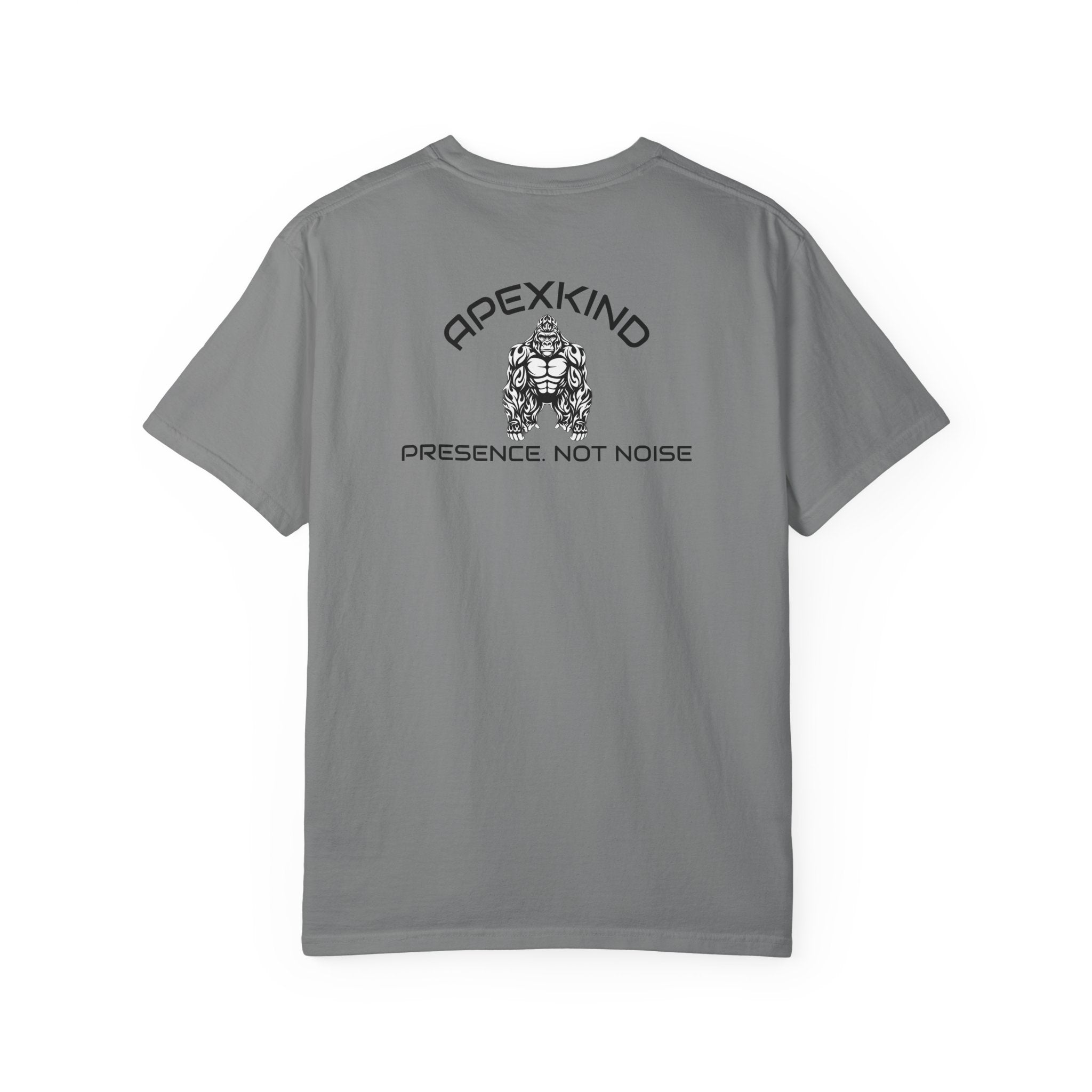 ApexKind Gorilla T-Shirt | "Presence. Not Noise." Tribal Flame Graphic Tee