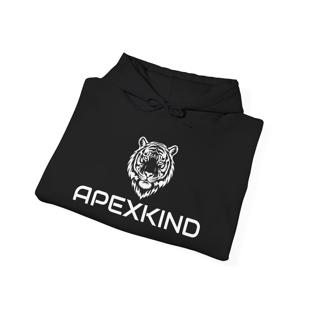 ApexKind Tiger Hoodie — 'Stay Driven, Stay Apex' Motivational Pullover