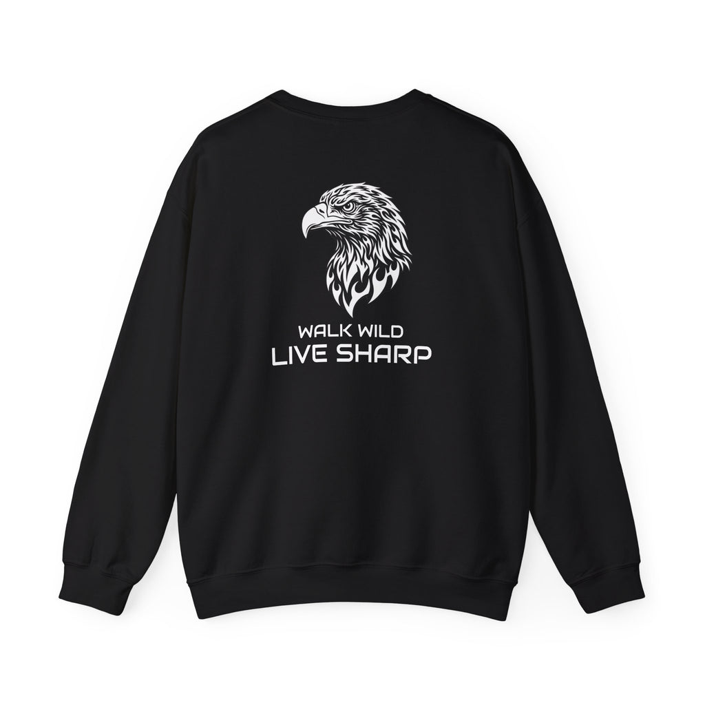 Tribal Flame Eagle Sweatshirt – ApexKind