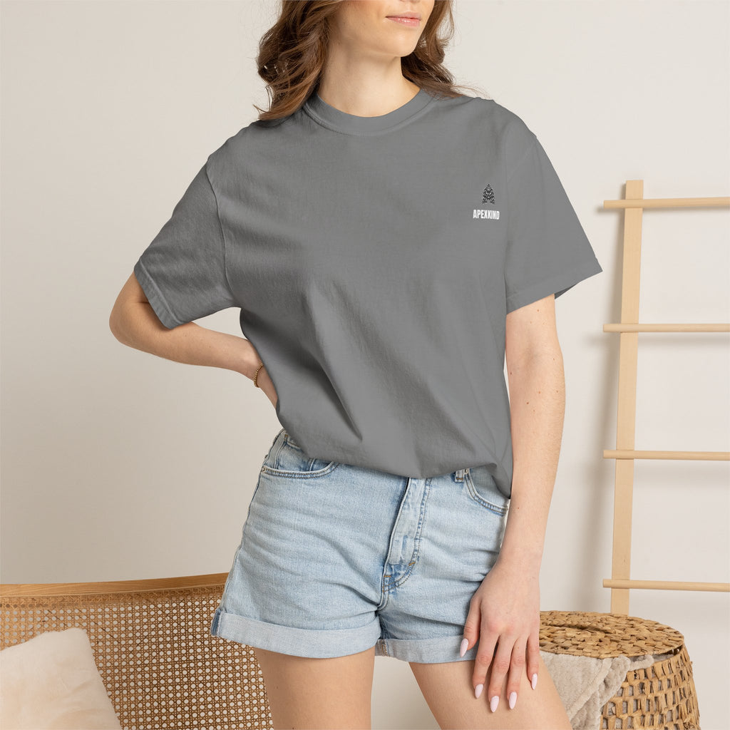 Apex Gorilla BLACK/GREY T-Shirt — 'Stay Apex' Graphic Tee