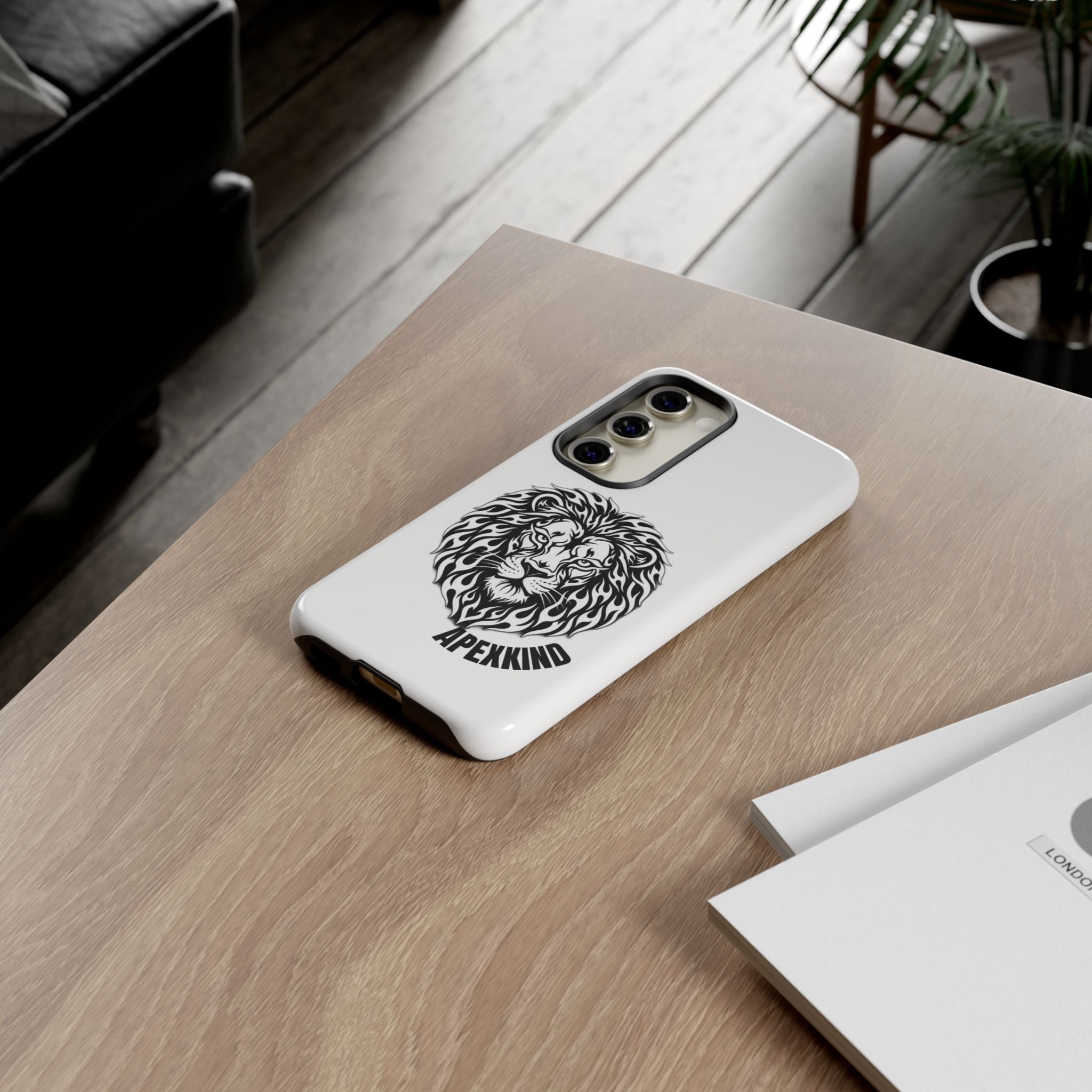 Apex Spirit Lion Phone Case Head Phone Case – APEXKIND Graphic Protective Cover