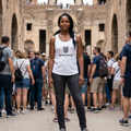 ApexKind FOX Tank Top — 'Stay Driven, Stay Apex' Women's Cotton Tank