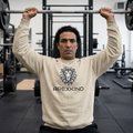 ApexKind Lion Crewneck Sweatshirt — 'Walk Wild, Live Sharp' Graphic