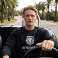 ApexKind Lion Crewneck Sweatshirt — Walk Wild Live Sharp Graphic Sweatshirt