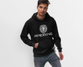 ApexKind Lion Hoodie — 'ApexKind' Walk Wild-Live SHarp' Back Motivational Hoodie