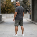 Men's Heavyweight Fleece Shorts – Grizzly Bear Graphic | ApexKind Sigma