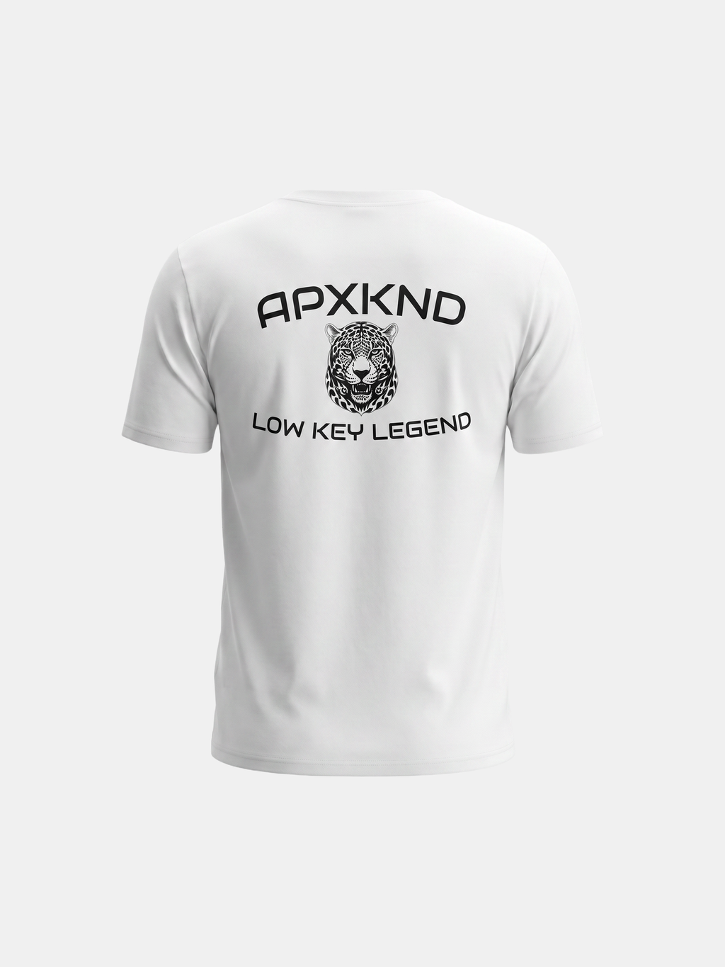 Apexkind Low Key Legend Jaguar Graphic T-Shirt – Unisex 100% Cotton Streetwear Tee, White