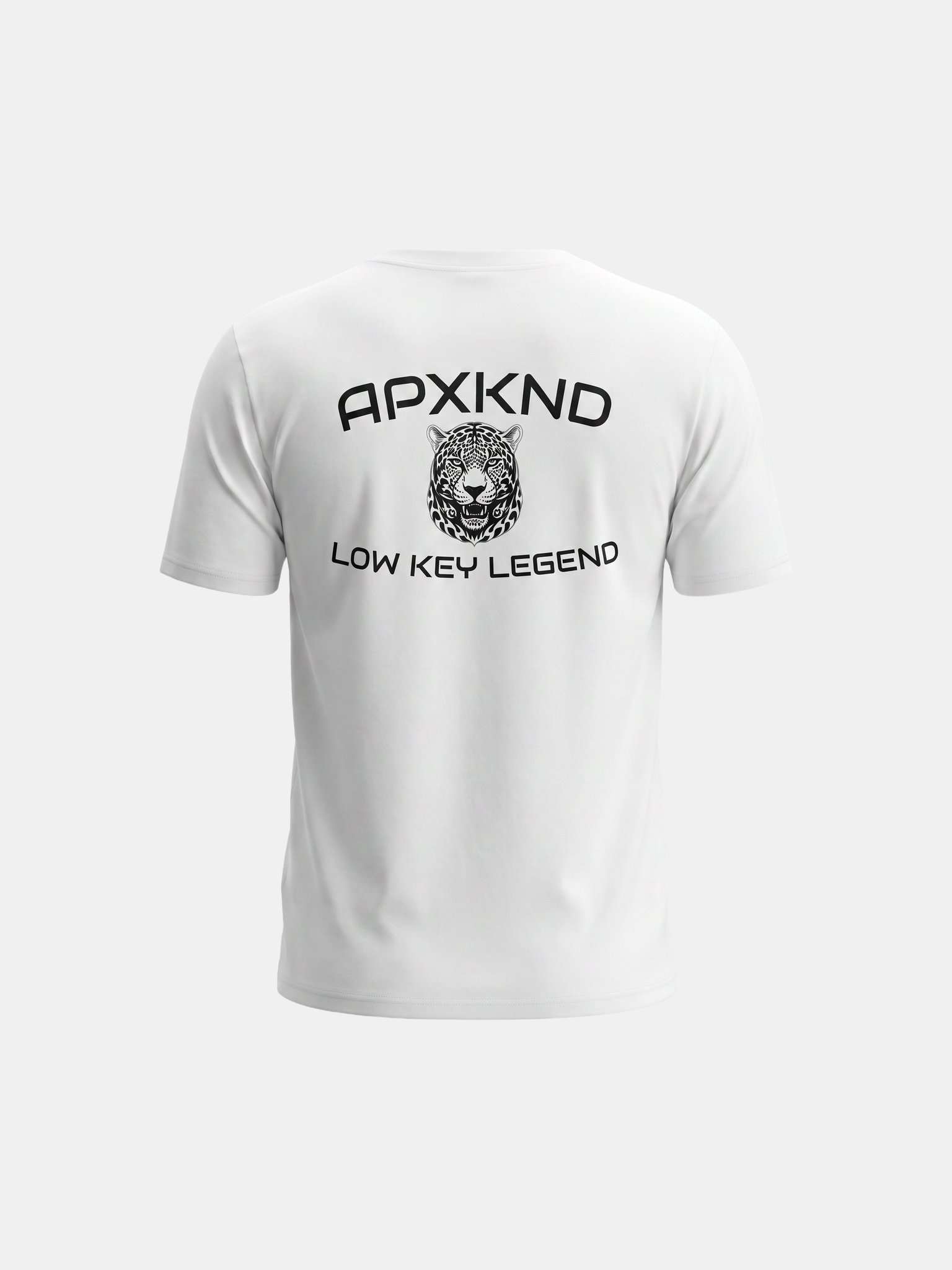 Apexkind Low Key Legend Jaguar Graphic T-Shirt – Unisex 100% Cotton Streetwear Tee, White
