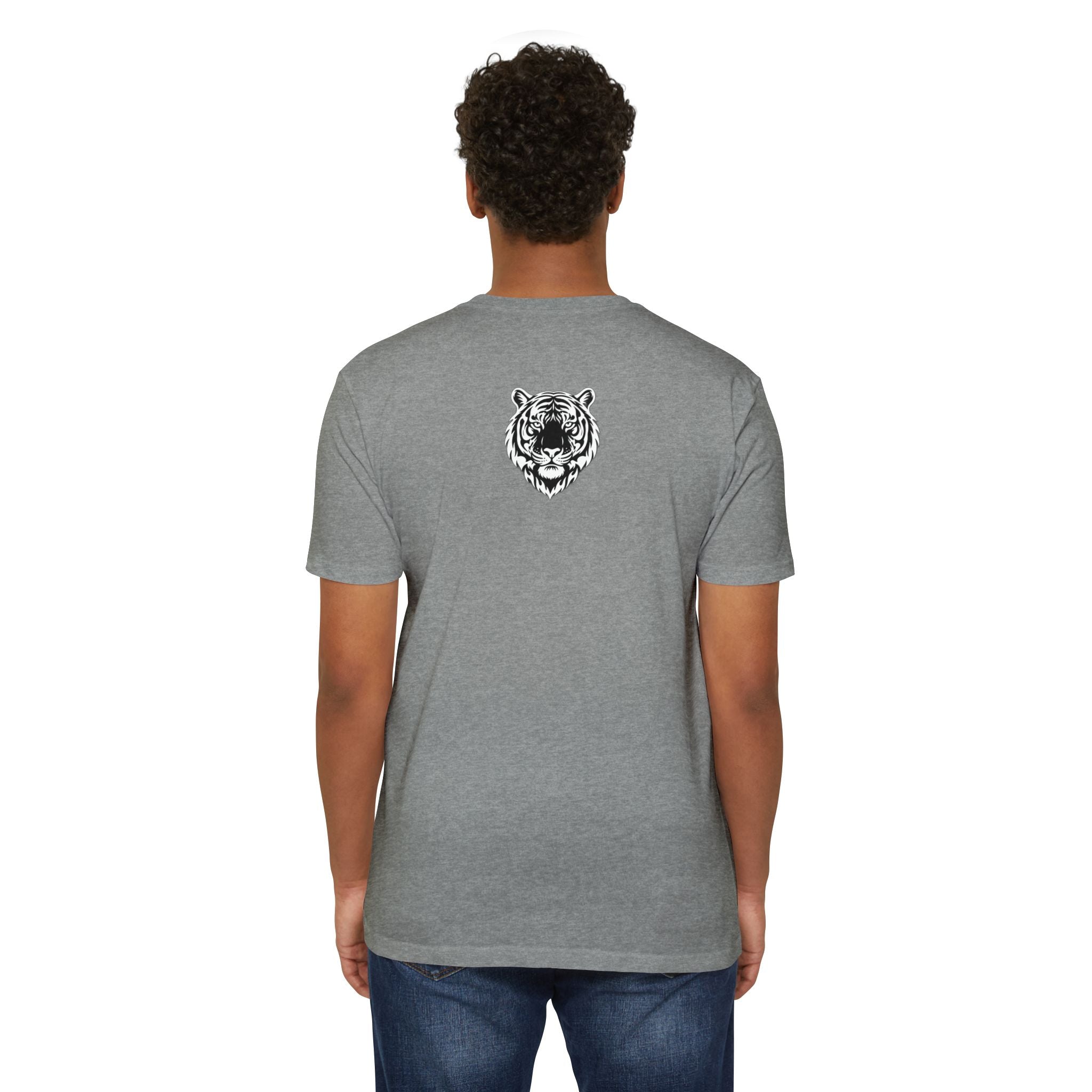 Tribal Flame Siberian Tiger T-Shirt