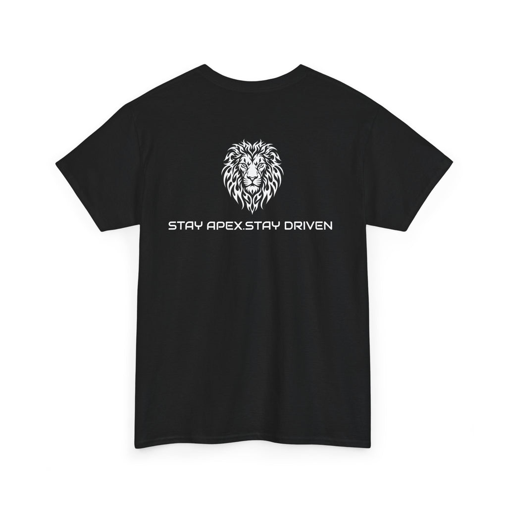 Lion Crest Tee — APEXKIND Motivational Graphic T-Shirt
