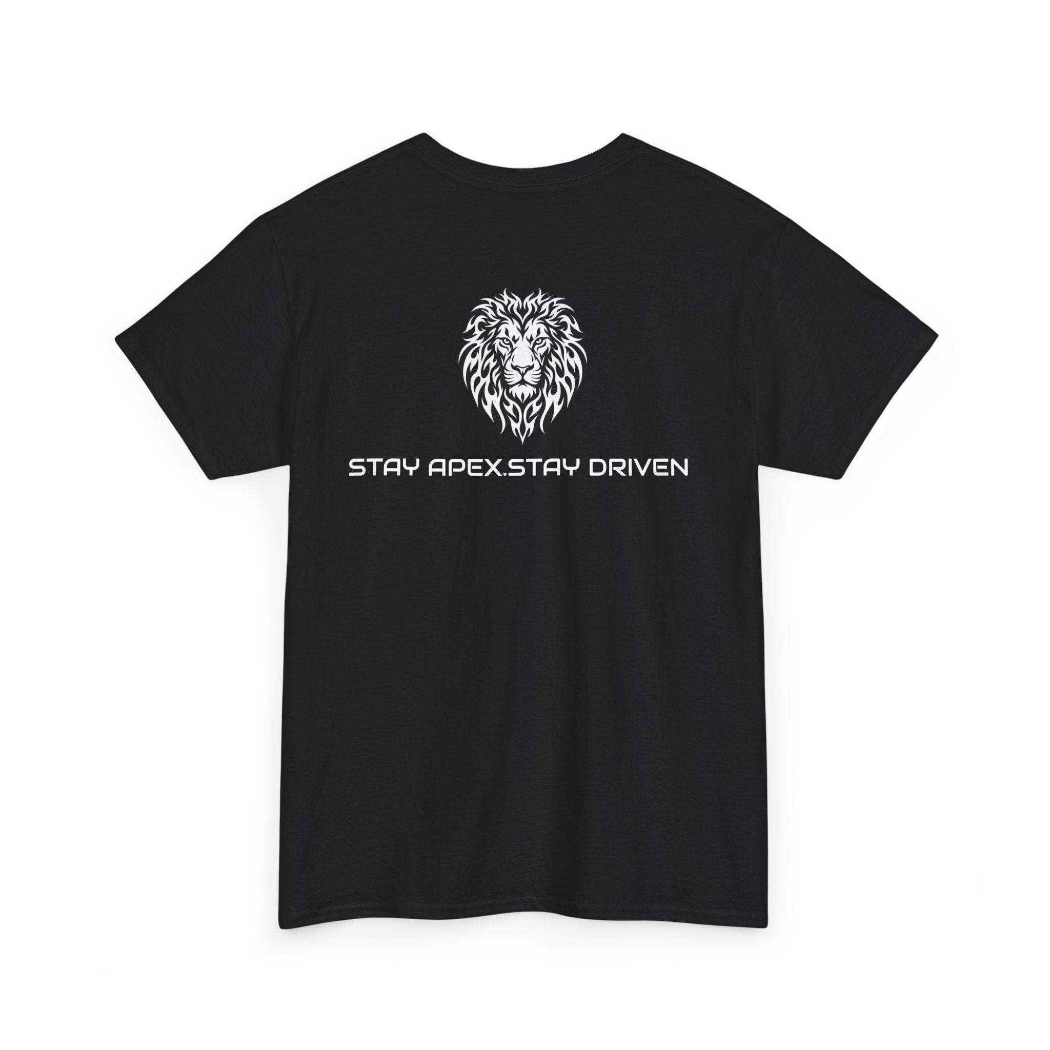 Lion Crest Tee — APEXKIND Motivational Graphic T-Shirt
