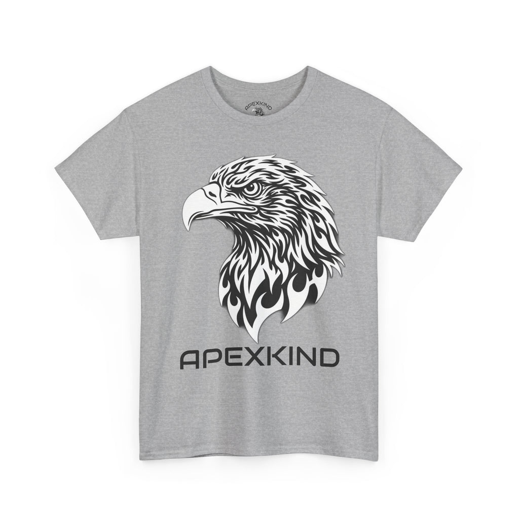 ApexKind Eagle Tee — Bold Tribal Eagle Graphic T-Shirt ("ApexKind" & “Stay Apex Stay Driven")