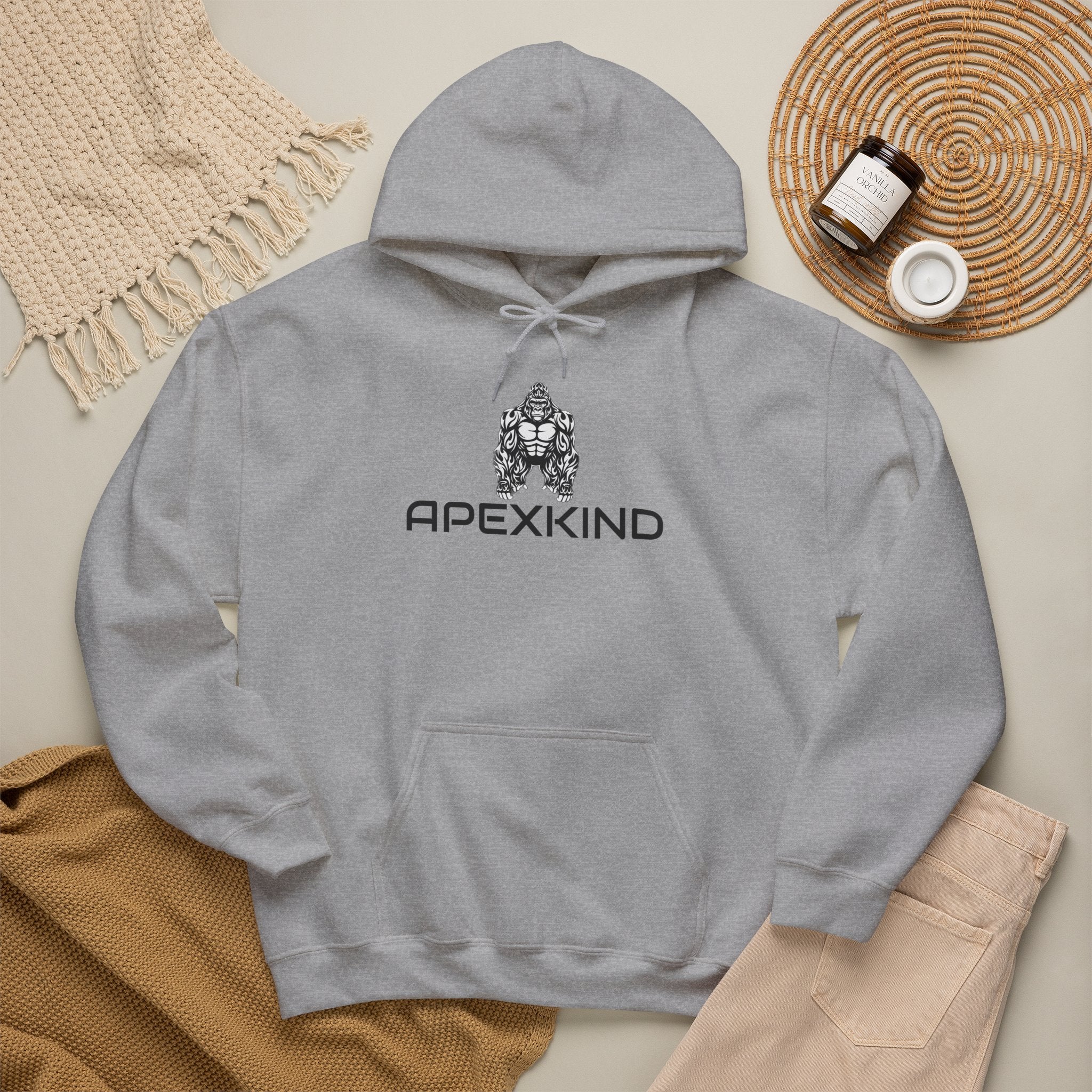 Apexkind Hoodie — ‘Apexkind’ Logo & ‘Stay Driven Stay Apex’ Motivational Graphic Hoodie