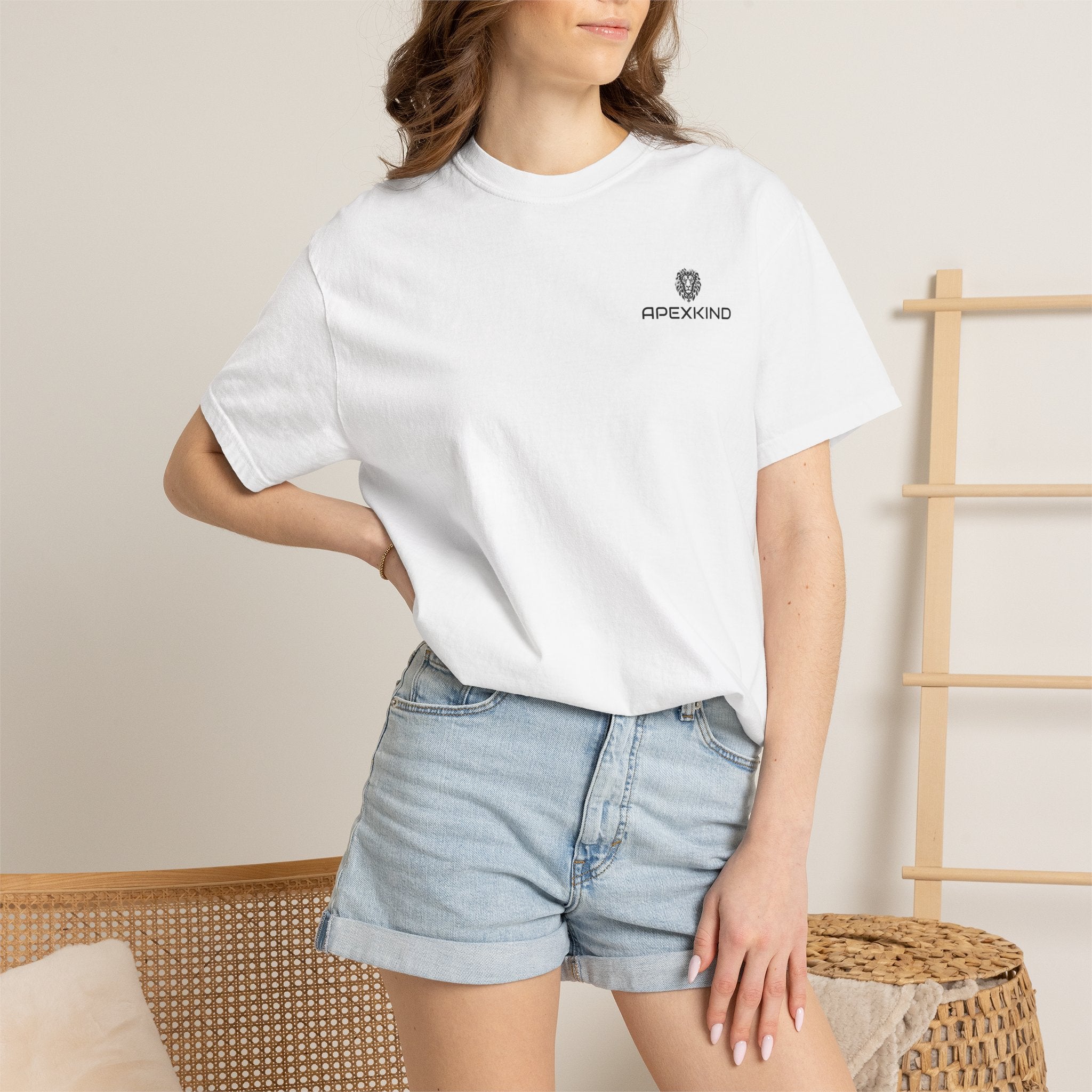 ApexKind Lion Tee — Stay Apex, Stay Driven Motivational T-Shirt