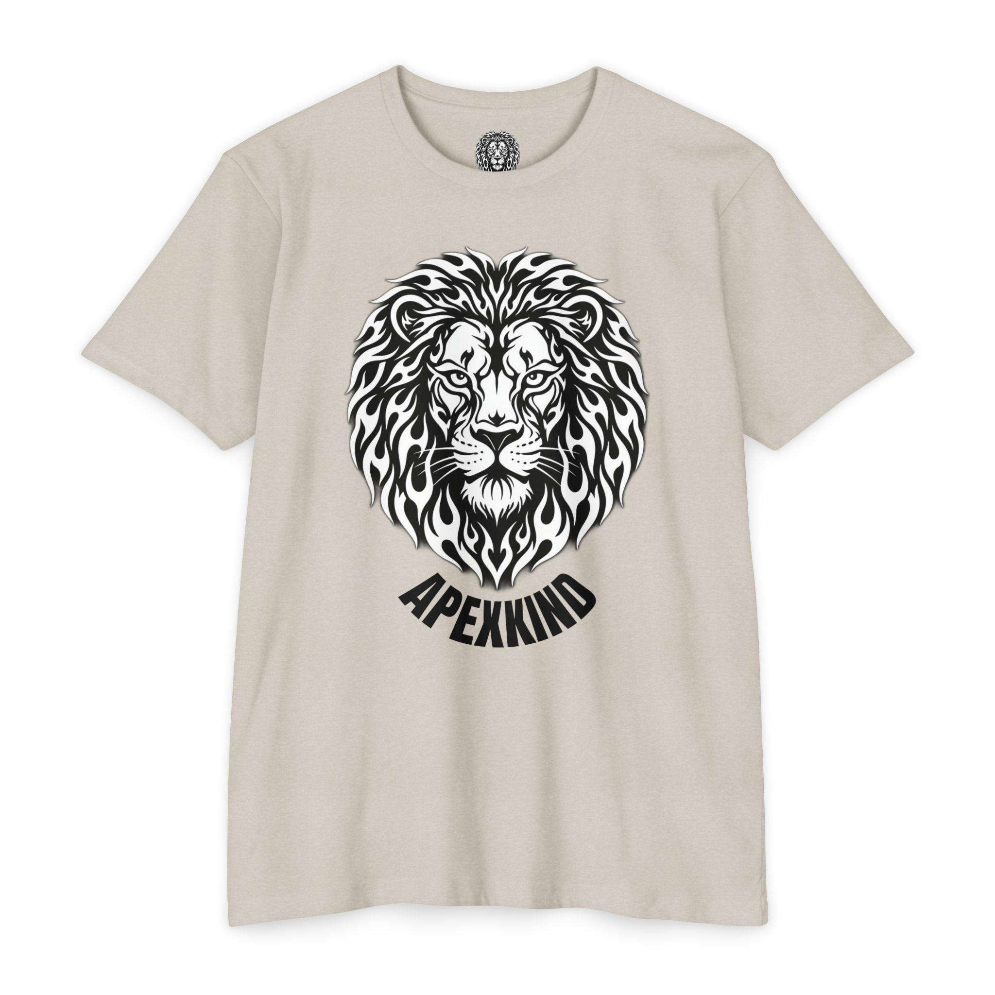 Tribal Flame Lion T-Shirt | Graphic Tee | Unisex