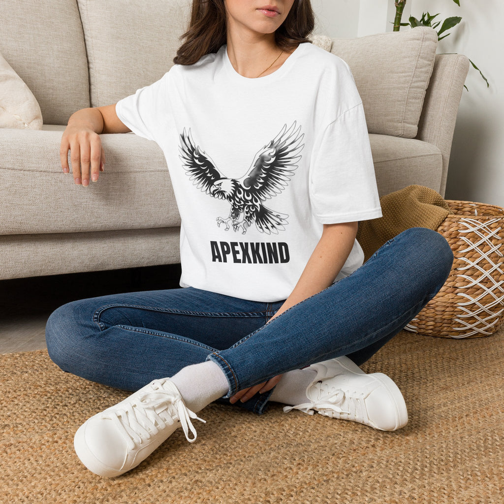 Flying Eagle Graphic T-Shirt | Soaring Eagle Wings Shirt