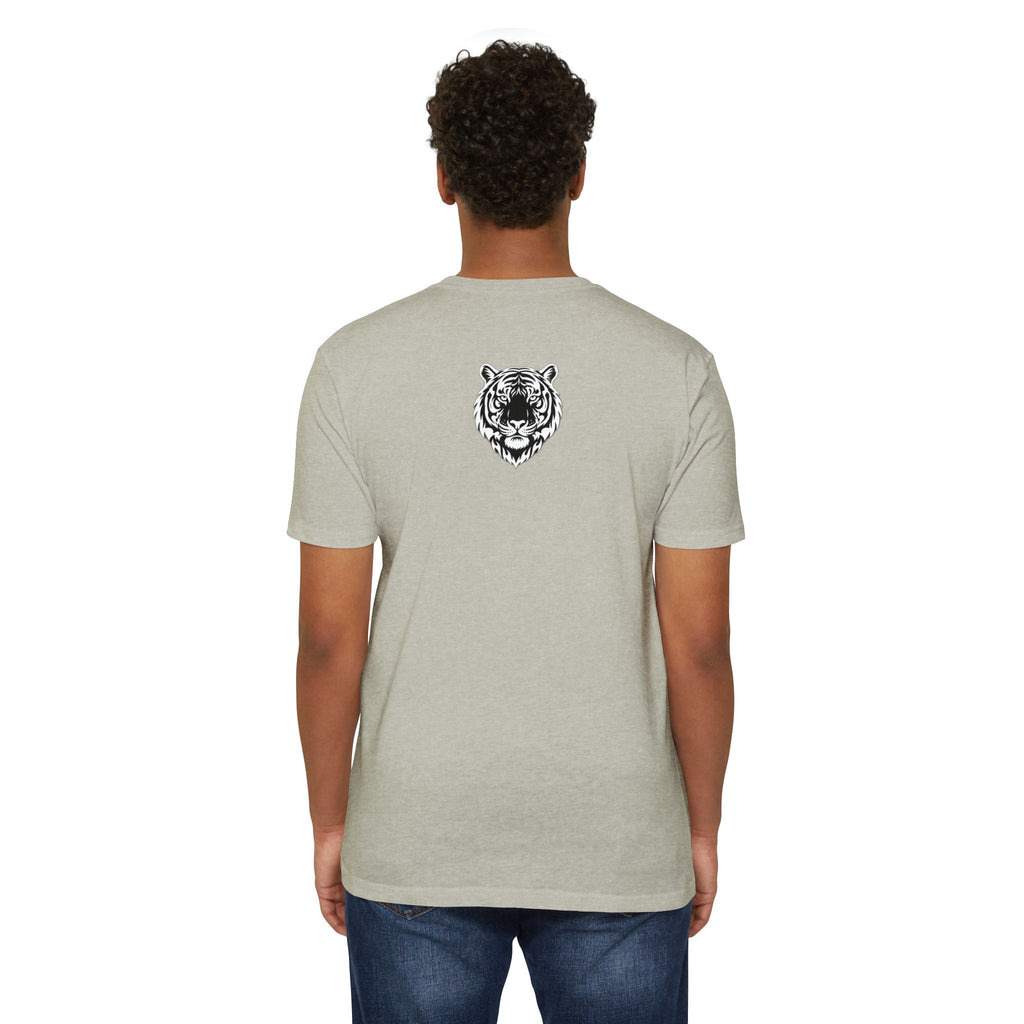 Tribal Flame Siberian Tiger T-Shirt