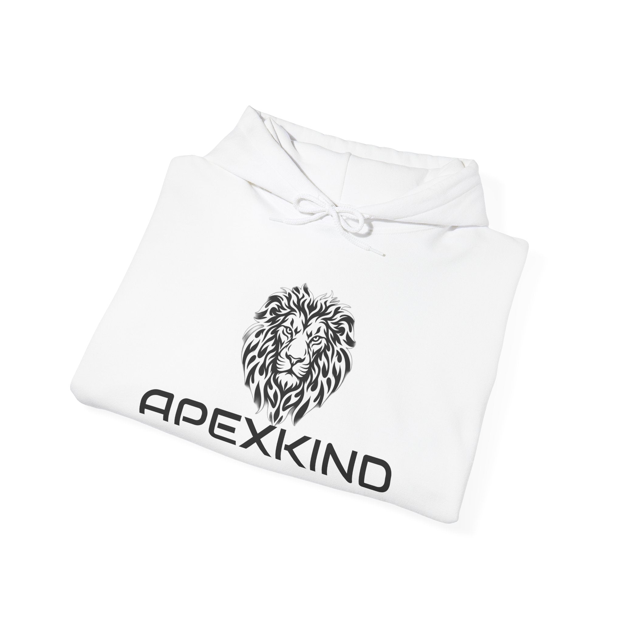 ApexKind Lion Hoodie — "Walk Wild Live Sharp" Graphic Hoodie