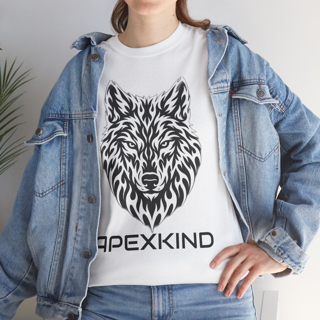 APEXKIND Wolf Tee — APEXKIND T-Shirt ("WALK WILD LIVE SHARP")