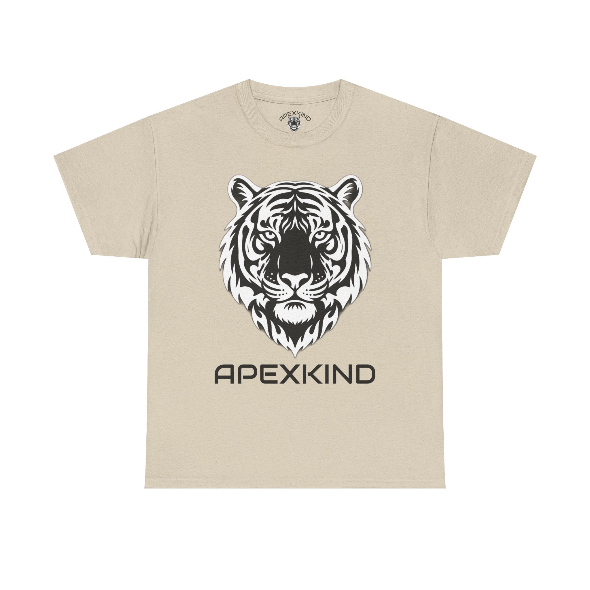 Tiger Head "APEXKIND" Tee — Motivational Graphic T-Shirt