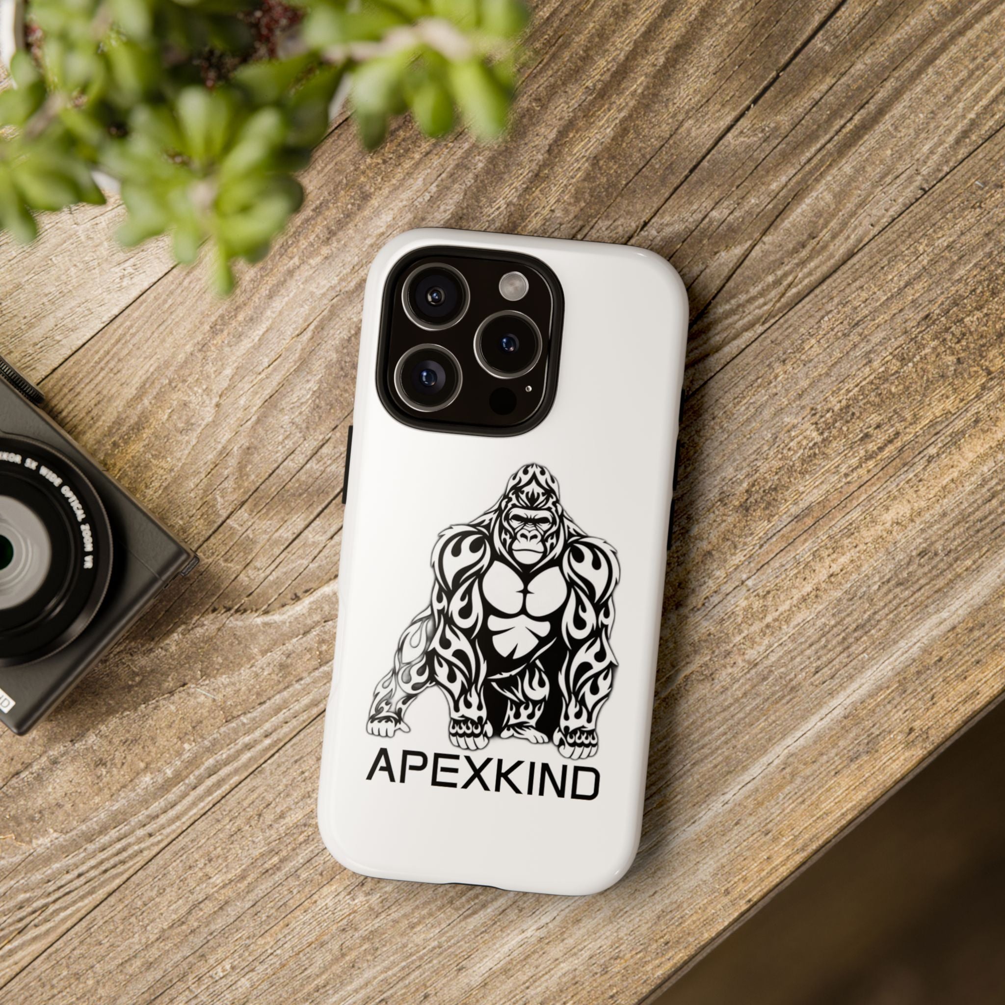 Gorilla Tribal Phone Case — Tough Cases Protective iPhone Cover