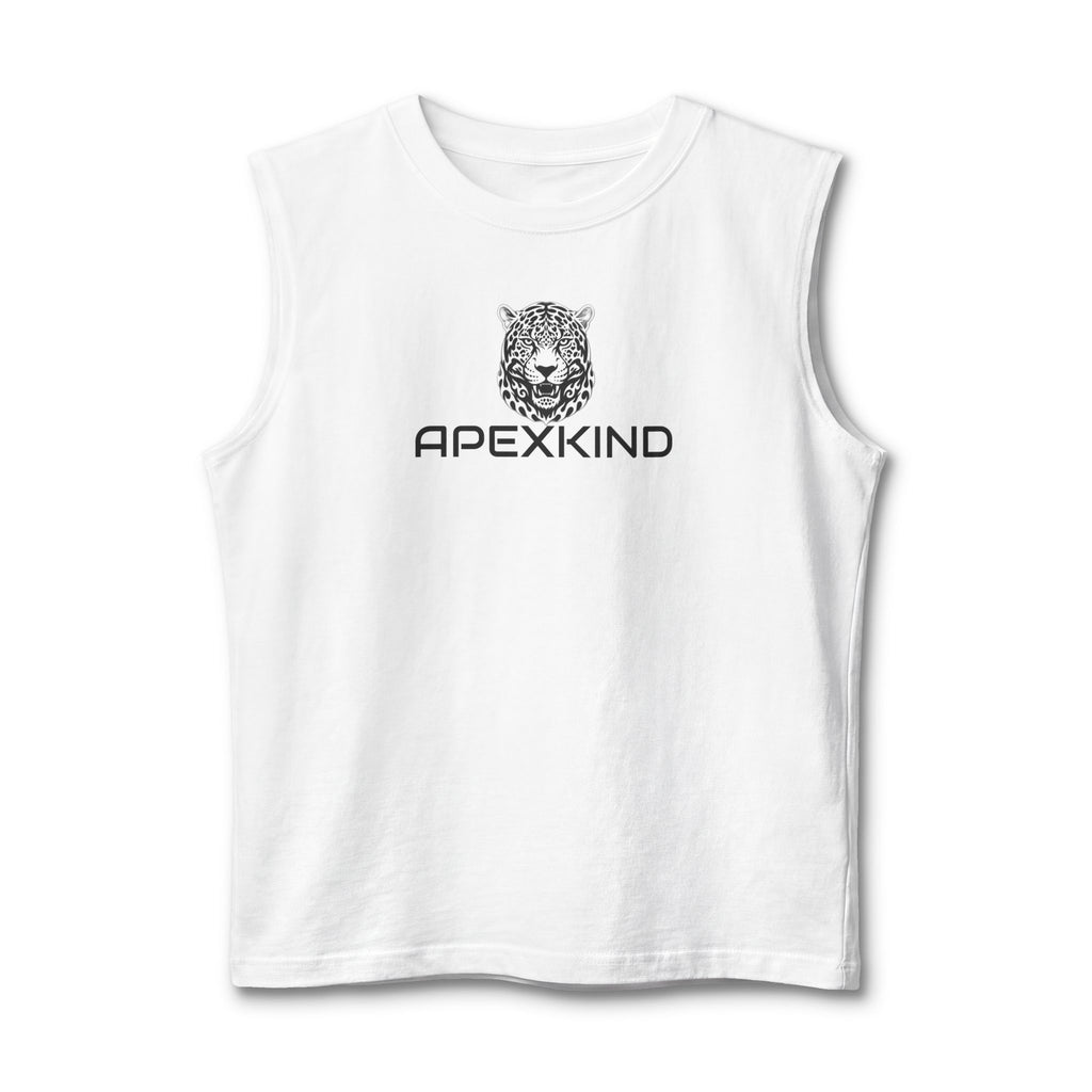 ApexKind Jaguar Muscle Tank — Minimalist Animal Graphic Tank Top