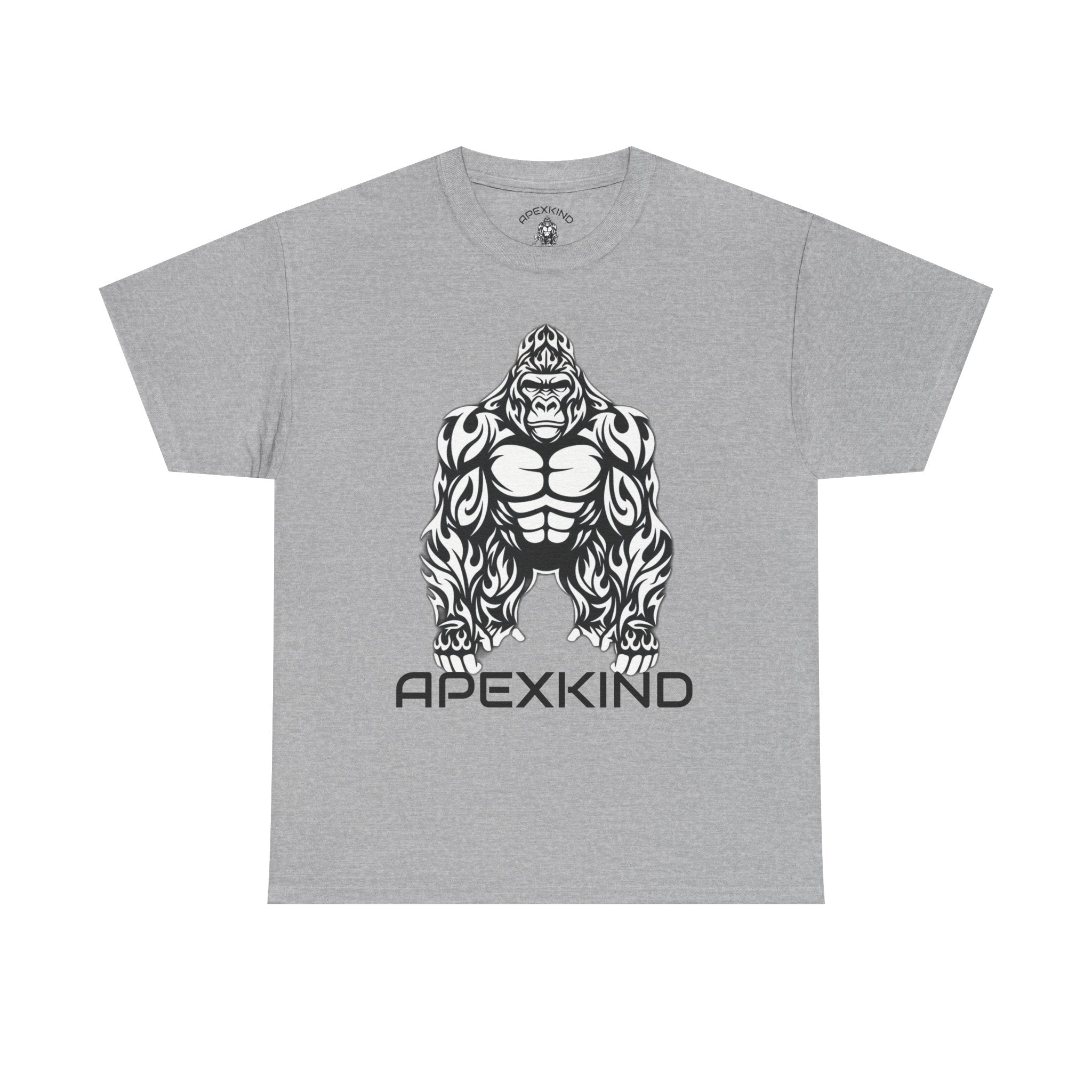 ApexKind Gorilla Graphic Tee — 'Stay Apex Stay Driven' Athletic Streetwear T-Shirt