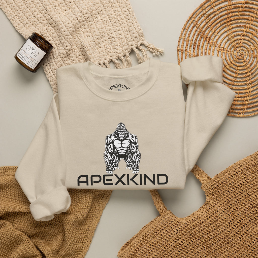 ApexKind 'Walk Wild, Live Sharp' Crewneck Sweatshirt