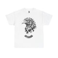 Eagle Head Graphic WHITE T-Shirt — APEKKIND Bold Americana Tee