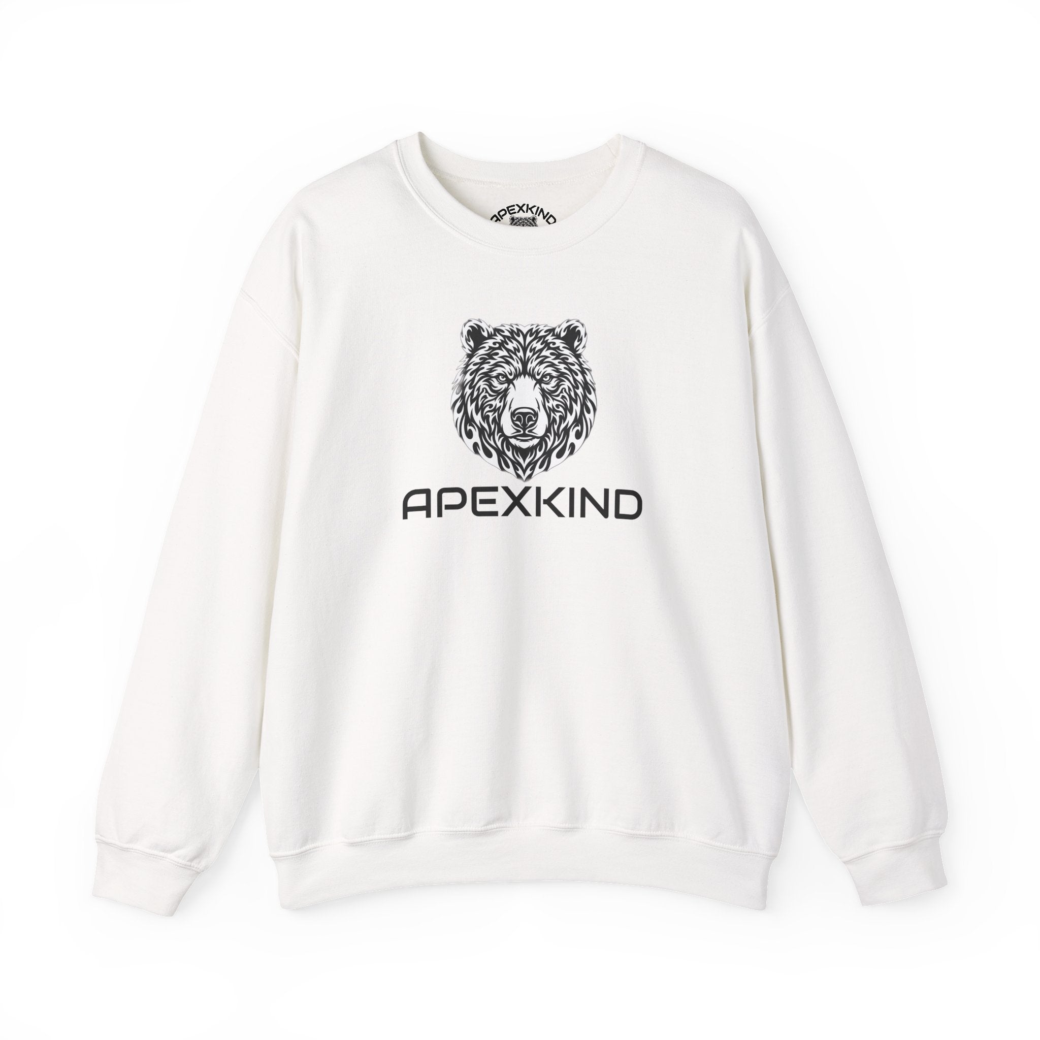 Tribal Flame Grizzly Bear Sweatshirt – ApexKind
