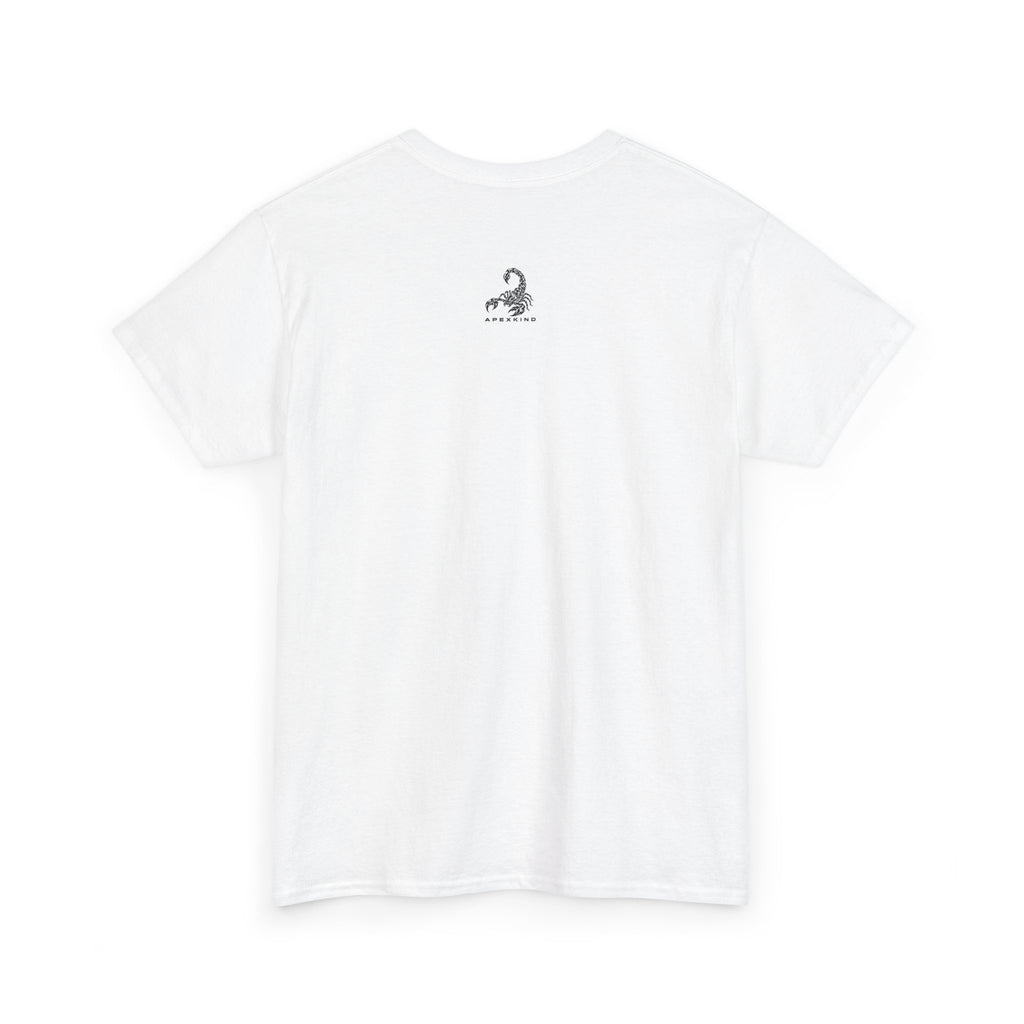 Scorpion Tribal Graphic Tee — APEXKIND Printed Cotton T-Shirt
