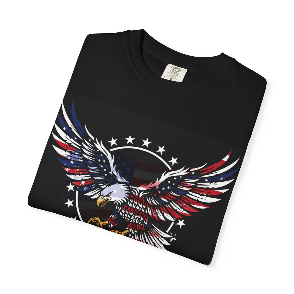 Patriotic Eagle T-Shirt — 'ApexKind' American Flag Graphic