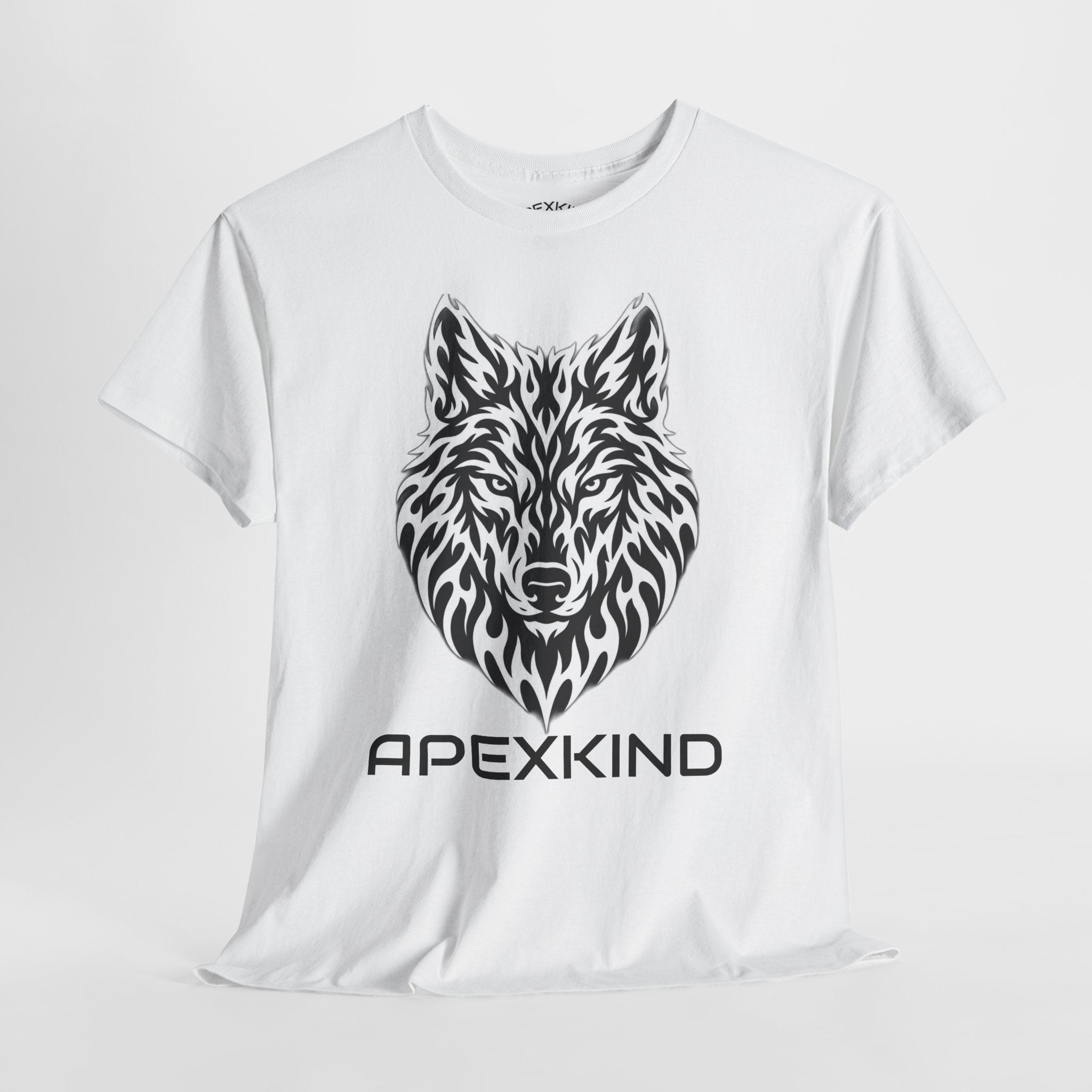 APEXKIND Wolf Tee — APEXKIND T-Shirt ("WALK WILD LIVE SHARP")