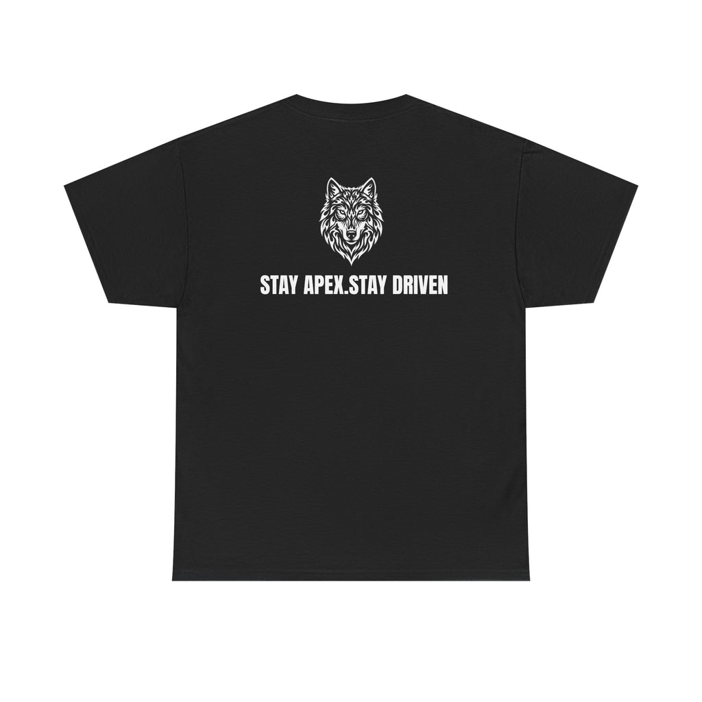 Wolf Logo Tee — APEXXKIND ‘Stay Apex. Stay Driven’ Graphic T-Shirt