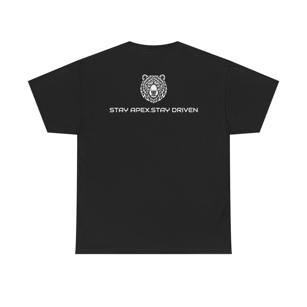 Bear Logo Tee — APEXKIND Motivational Graphic T-Shirt