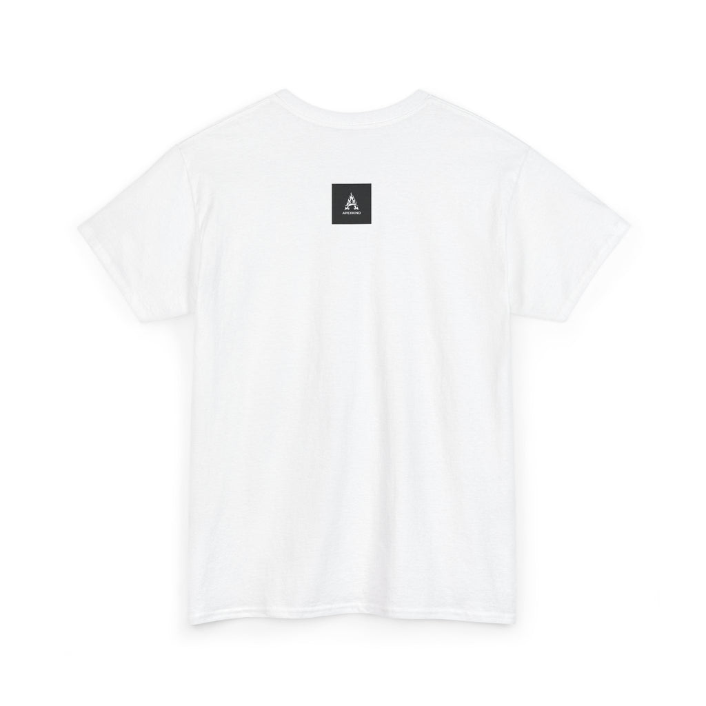 Eagle Head Graphic WHITE T-Shirt — APEKKIND Bold Americana Tee