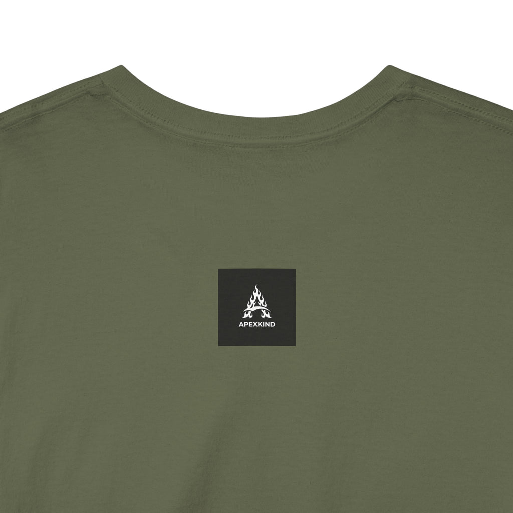 Tribal Flame Shark T-Shirt | Apex Predator Graphic Te