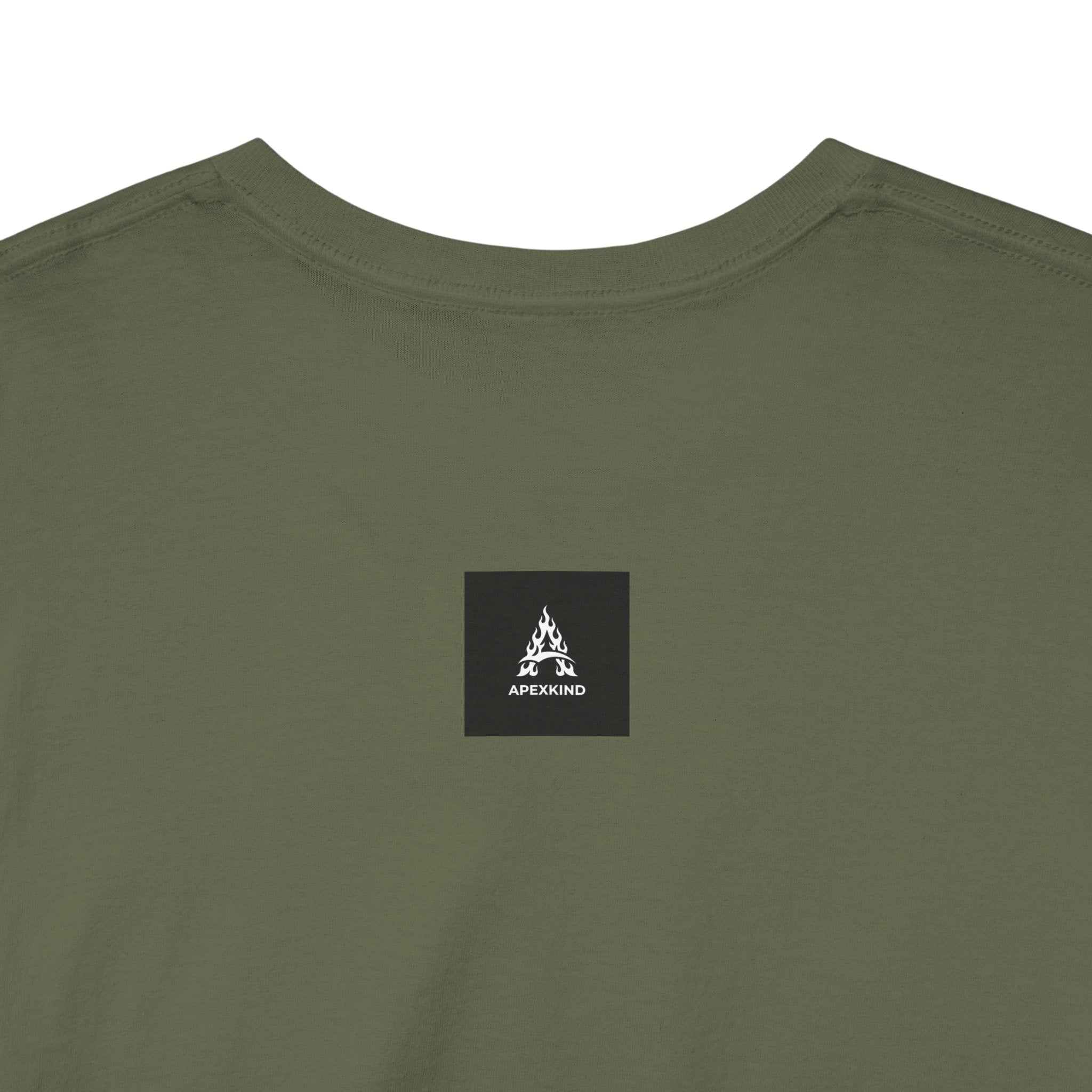 Tribal Flame Shark T-Shirt | Apex Predator Graphic Te