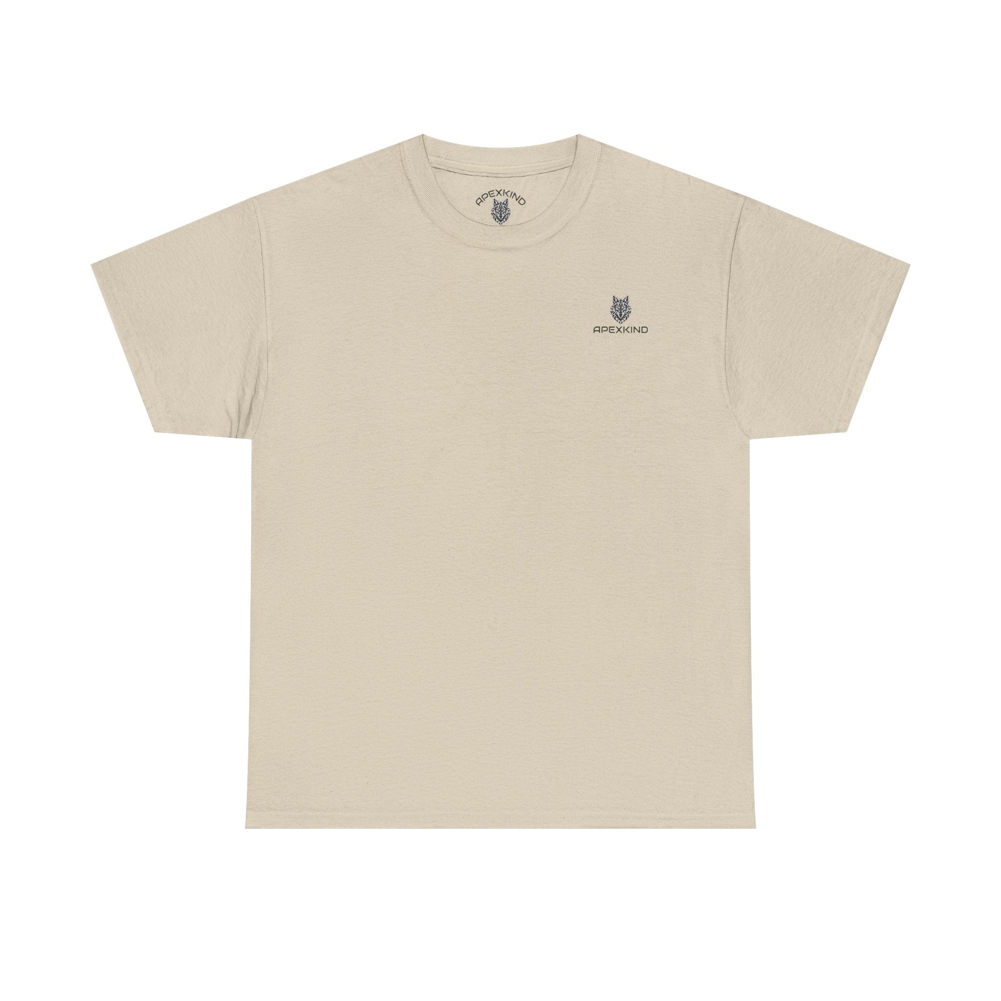 Wolf Graphic Tee — 'Stay Apex, Stay Driven' Motivational Shirt