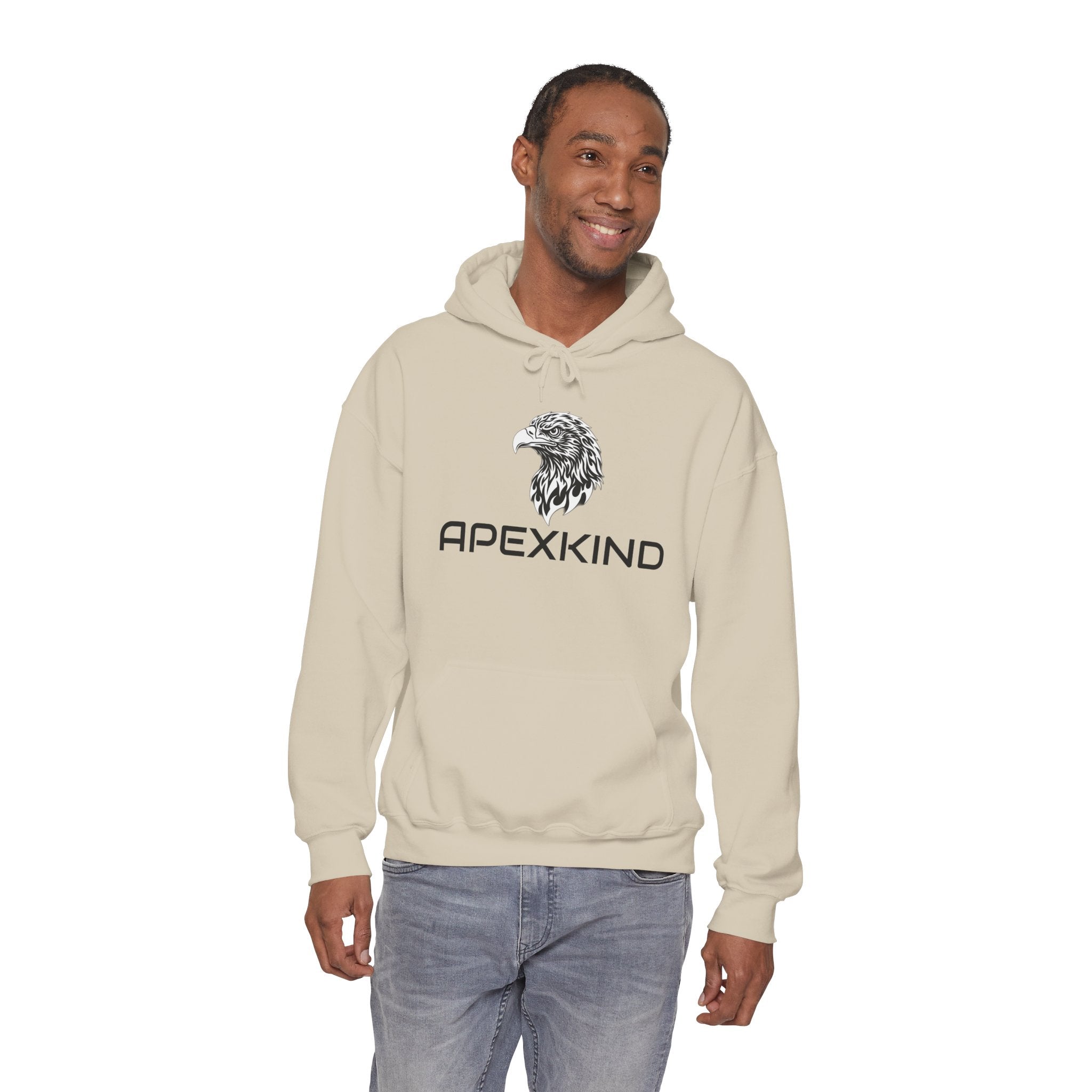ApexKind Eagle Hoodie – 'Walk WIld Live Sharp' Graphic Pullover