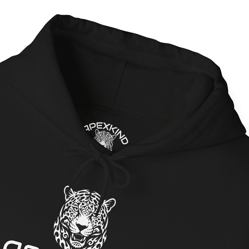 ApexKind Jaguar Hoodie — 'Walk Wild Live Sharp' Graphic Pullover