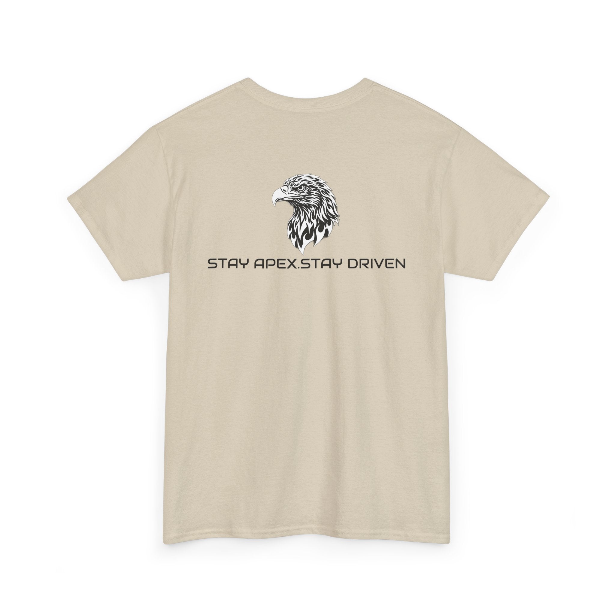 ApexKind Eagle Tee — Bold Tribal Eagle Graphic T-Shirt ("ApexKind" & “Stay Apex Stay Driven")